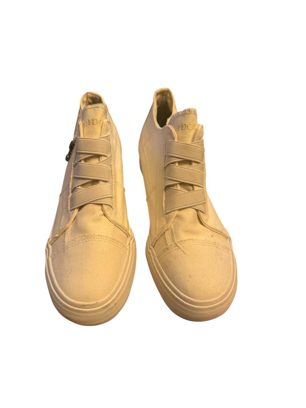 Jenn Ardor Sport Canvas Side Zip Slip-On Sneakers
